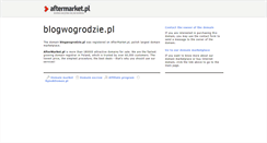Desktop Screenshot of blogwogrodzie.pl